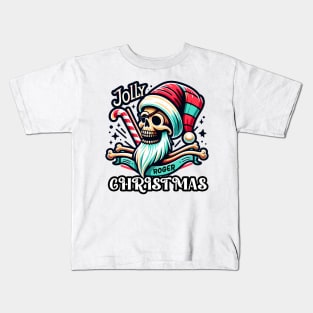 Jolly Roger christmas Kids T-Shirt